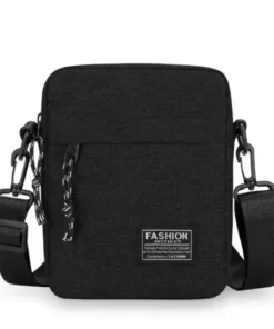 1PC Men’s Satchel Fashion Oxford Cloth Shoulder Bag Men’s Casual Diagonal Crossover Fashion Hand Machine Small Square Bag