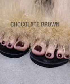 1min Style Change Reusable Wearing Manicure Fake Toenails (24PCS)