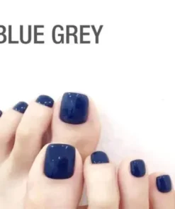 1min Style Change Reusable Wearing Manicure Fake Toenails (24PCS)