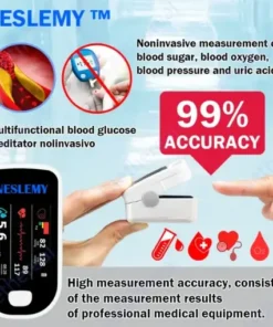 Advanced Non-Invasive GlucoseMonitor-99.9% Accuracy + Exclusive Gift