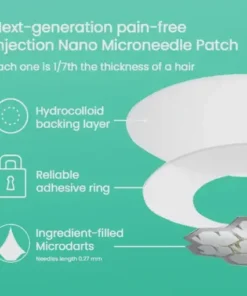 Magnesium MicroPin Target & Clear Wart Removal Patch