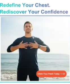 NanoMedix Gynecomastia Chest Fatburn & Firm Patch