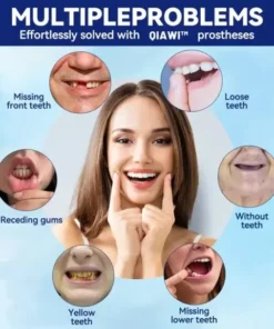 Premium Custom Silicone Denture Set