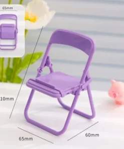 Versatile Mini Folding Chair Phone Stand