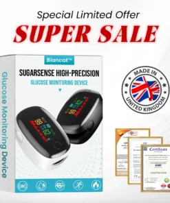 SugarSense High-Precision Glucose Monitoring Device