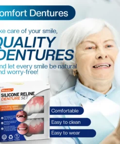 Silicone Reline Denture Set - 2pcs