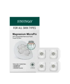 Magnesium MicroPin HPV Genital Wart Removal Patch
