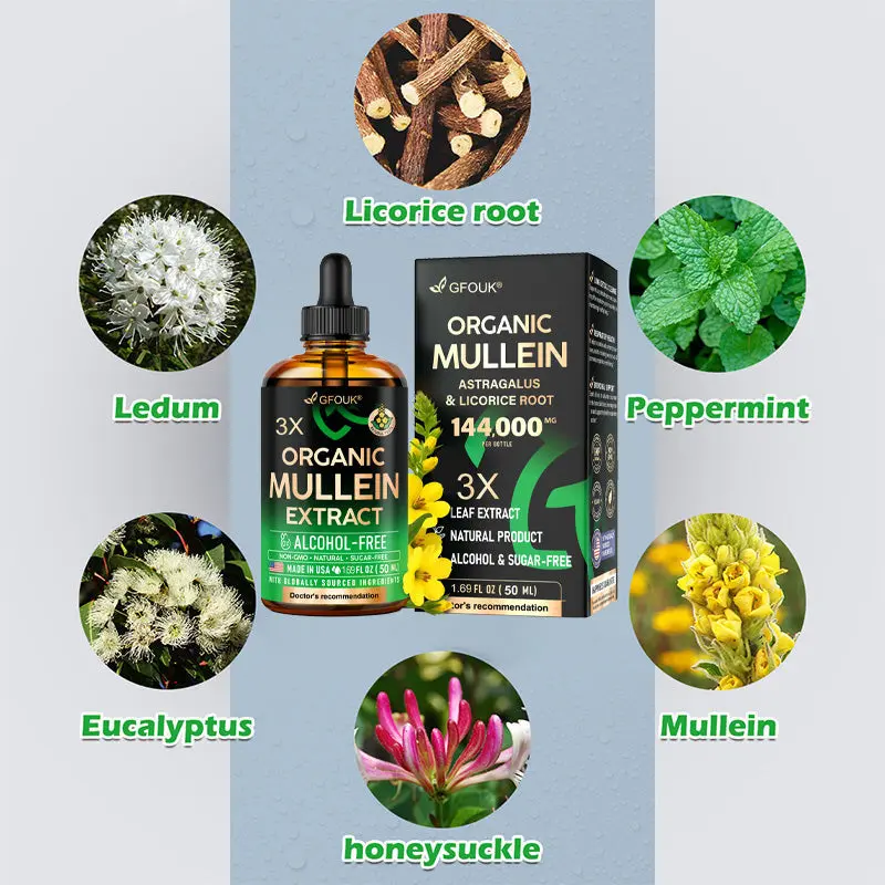 3X Concentrated Mullein Lung Cleanse Drops - Image 6