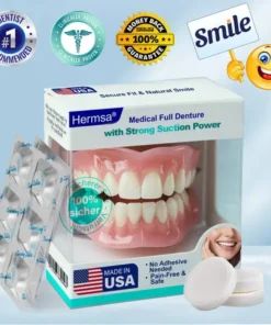 Full Denture with Strong Suction