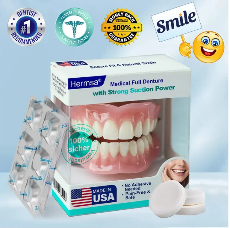 Full Denture with Strong Suction