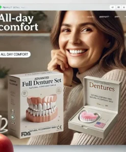 - Advanced Customized Full Denture Set