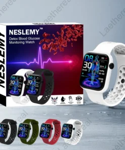 Ultrasonic Detox Blood Glucose Monitoring Watch