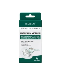 Magnesium MicroPin Target & Clear Wart Removal Patch