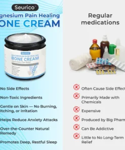 Magnesium Pain & Bone Healing Cream - 2pcs
