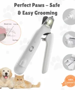 2 in 1 Precision LED Pet Nail Clipper