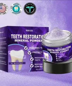 Limited-Time Offer - Dont miss out Tooth Repair Mineral Powder (Treats periodontitis and oral ulcers, prevents tooth loss, and repairs gum recession)