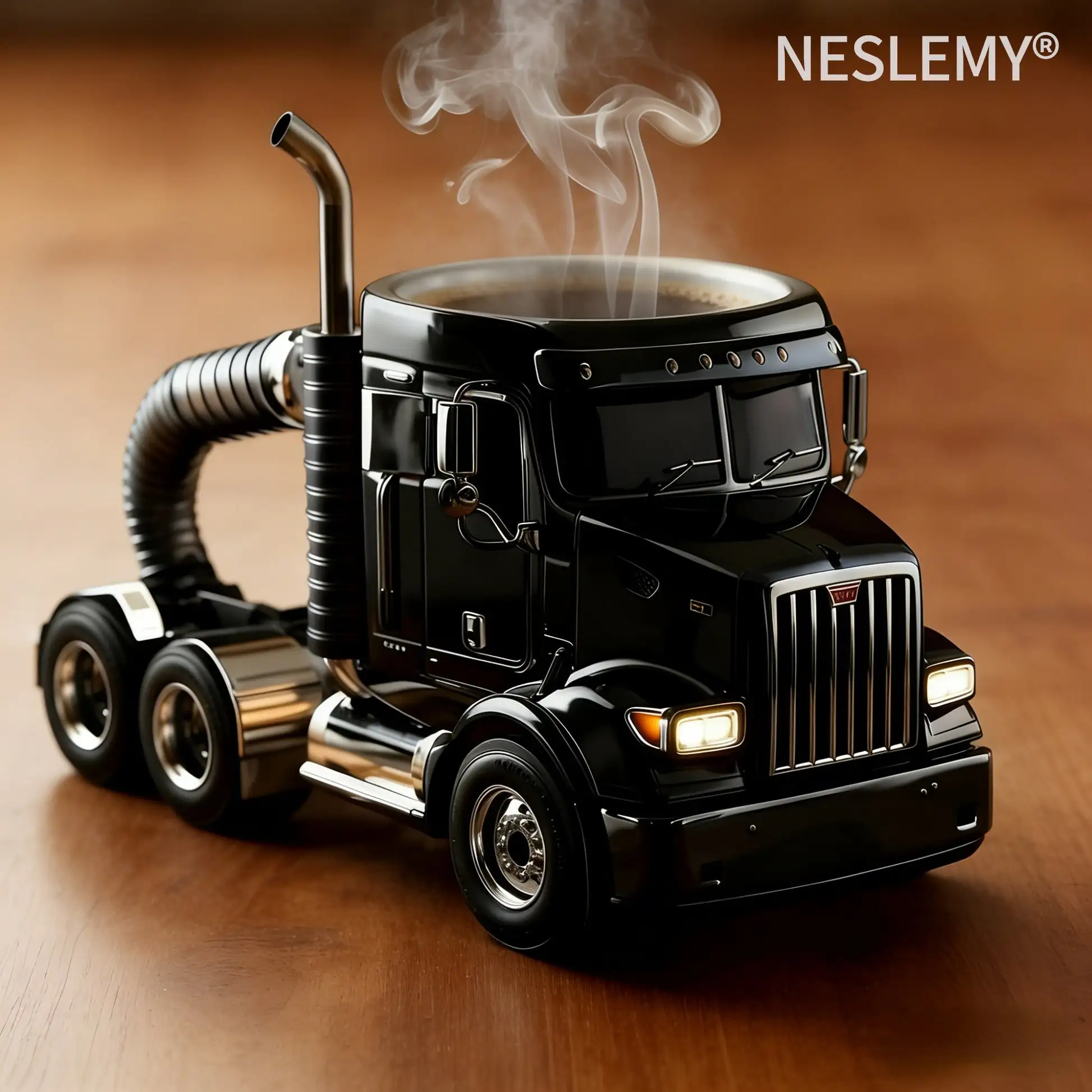 3D Semi-Truck Coffee Mug - Image 4