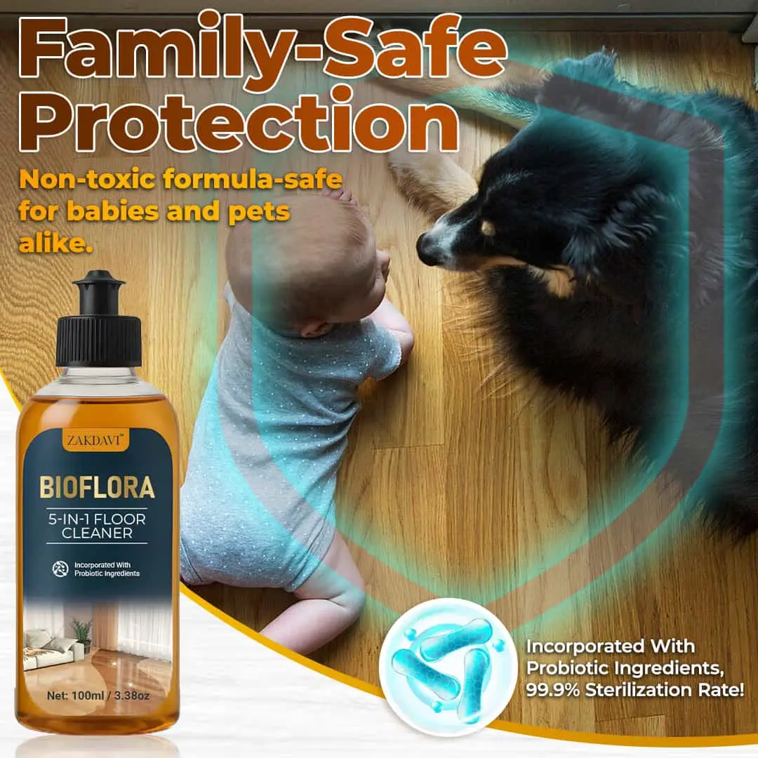 5-in-1 Floor Cleaner - Fast-Drying, Antibacterial, and Eco-Friendly Solution - Image 4