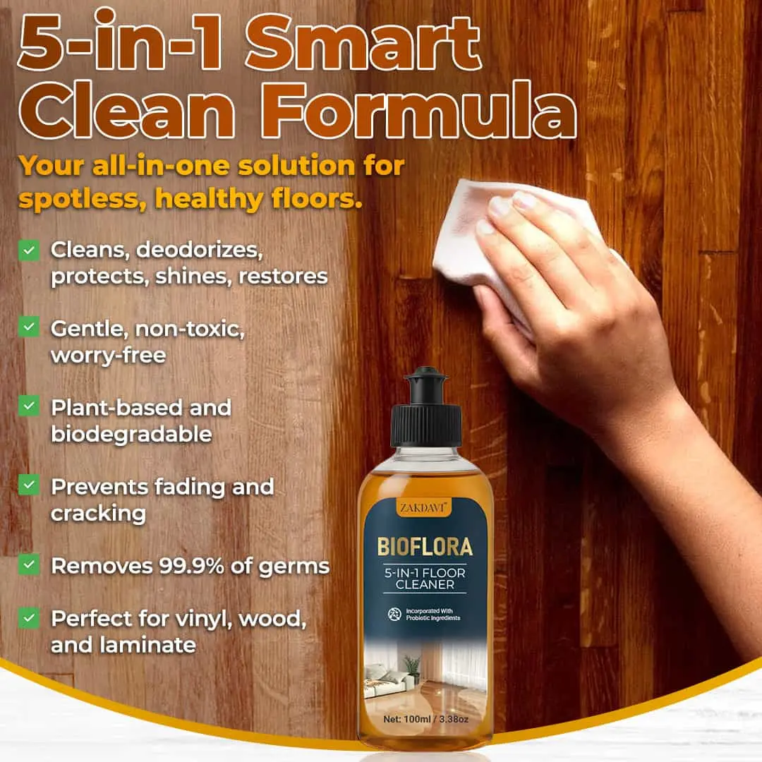 5-in-1 Floor Cleaner - Fast-Drying, Antibacterial, and Eco-Friendly Solution - Image 9