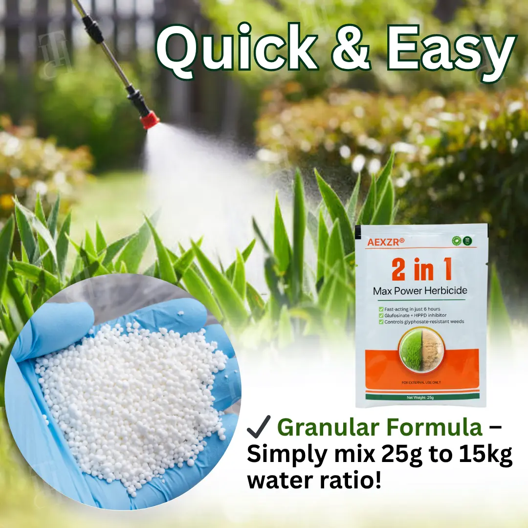 2 in 1 Max Power Herbicide - 6-Hour Action No more waiting - Image 3