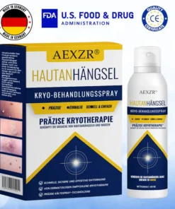 Hautanhängsel-Kryo-Behandlungsspray