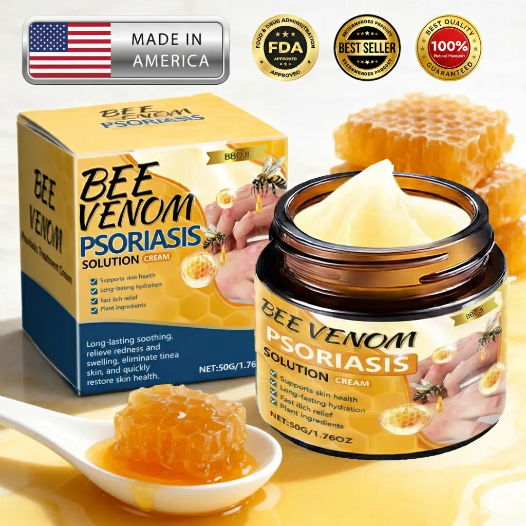 Bee Venom Psoriasis Solution Cream.