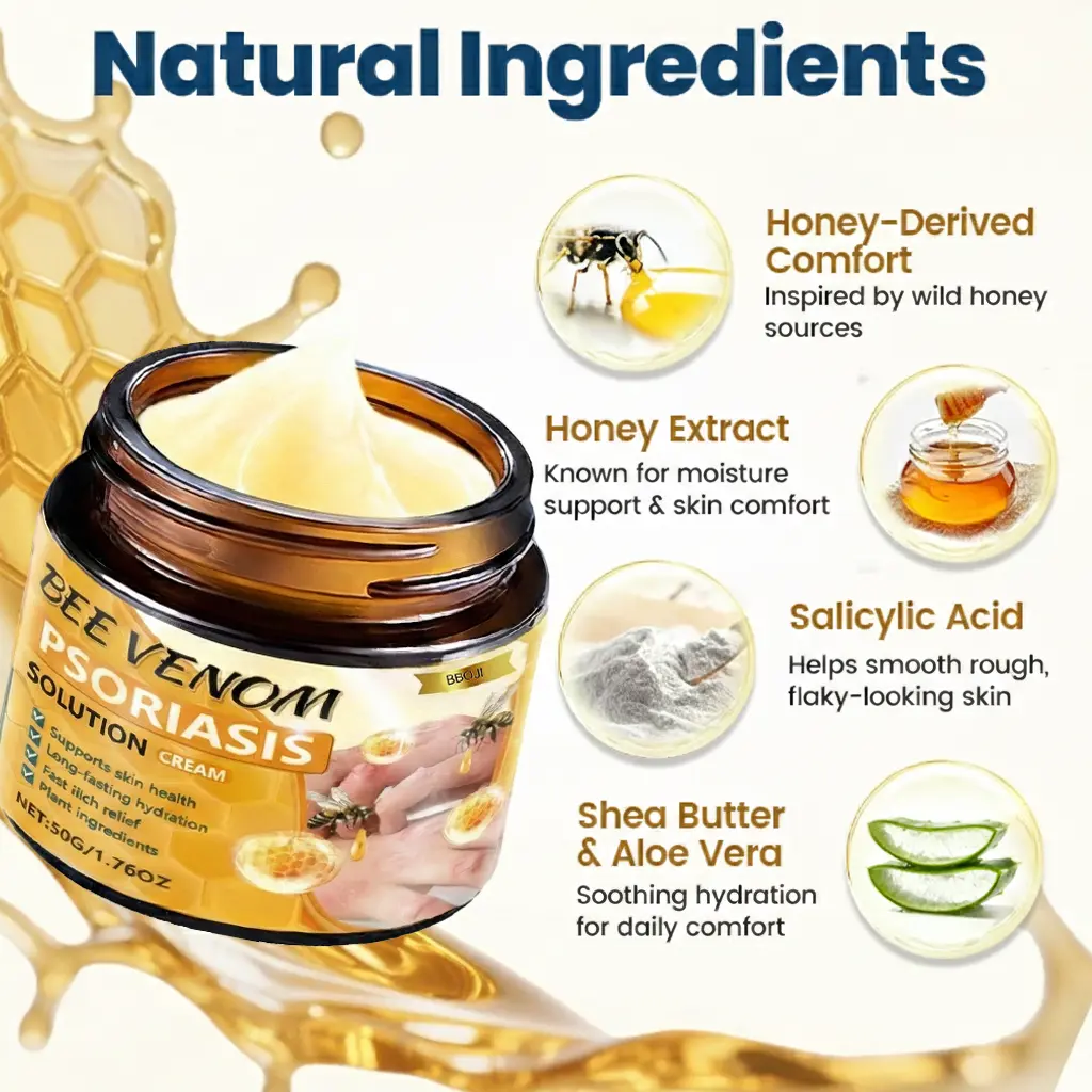 Bee Venom Psoriasis Solution Cream. - Image 5
