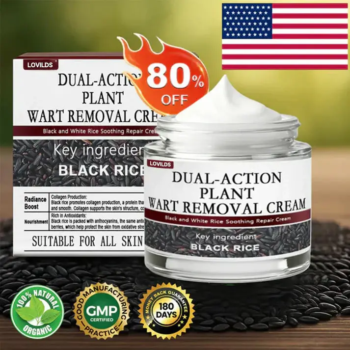 Dual-Action Plant Wart Removal Cream