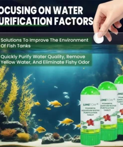 LIMETOW® Powerful Aquarium Water Purification Tablet