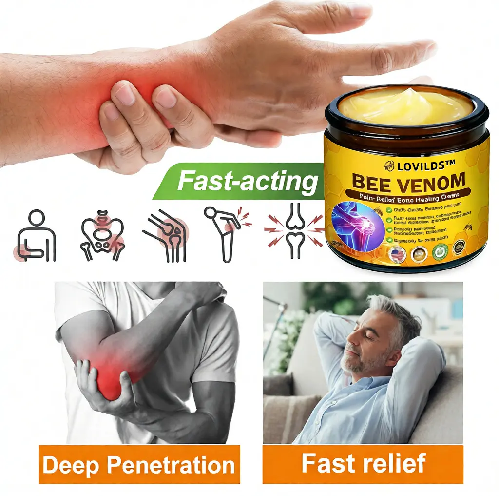 Bee Venom Pain-Relief Bone Healing Cream (Specially for older adults) - Image 13