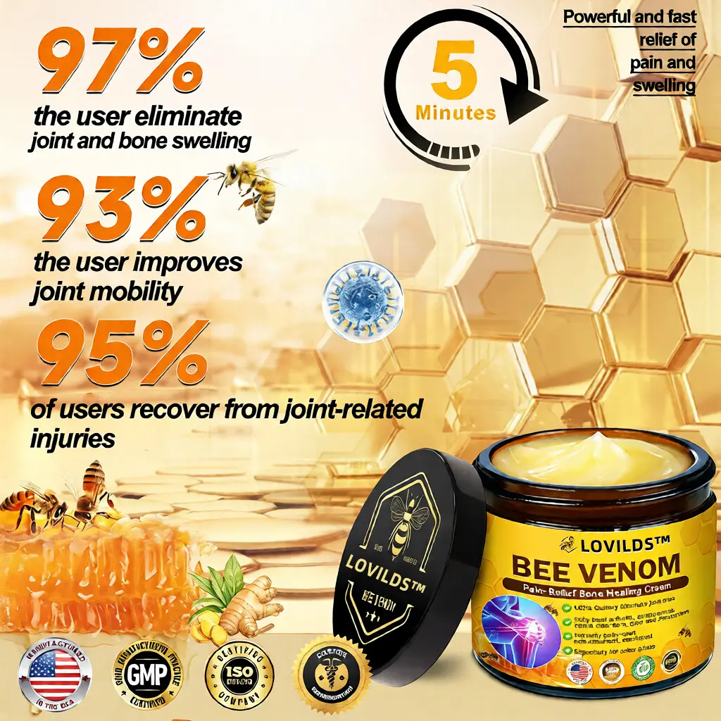 Bee Venom Pain-Relief Bone Healing Cream (Specially for older adults) - Image 2