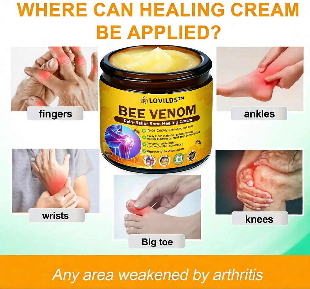 Bee Venom Pain-Relief Bone Healing Cream (Specially for older adults) - Image 8