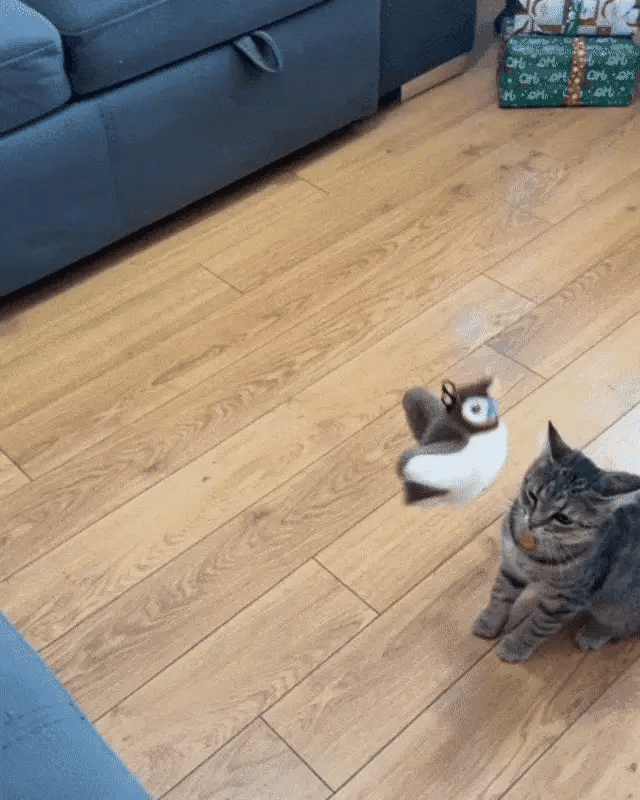 Interactive ChirpingBird Cat Toy (Realistic Flapping Sound) - Image 2