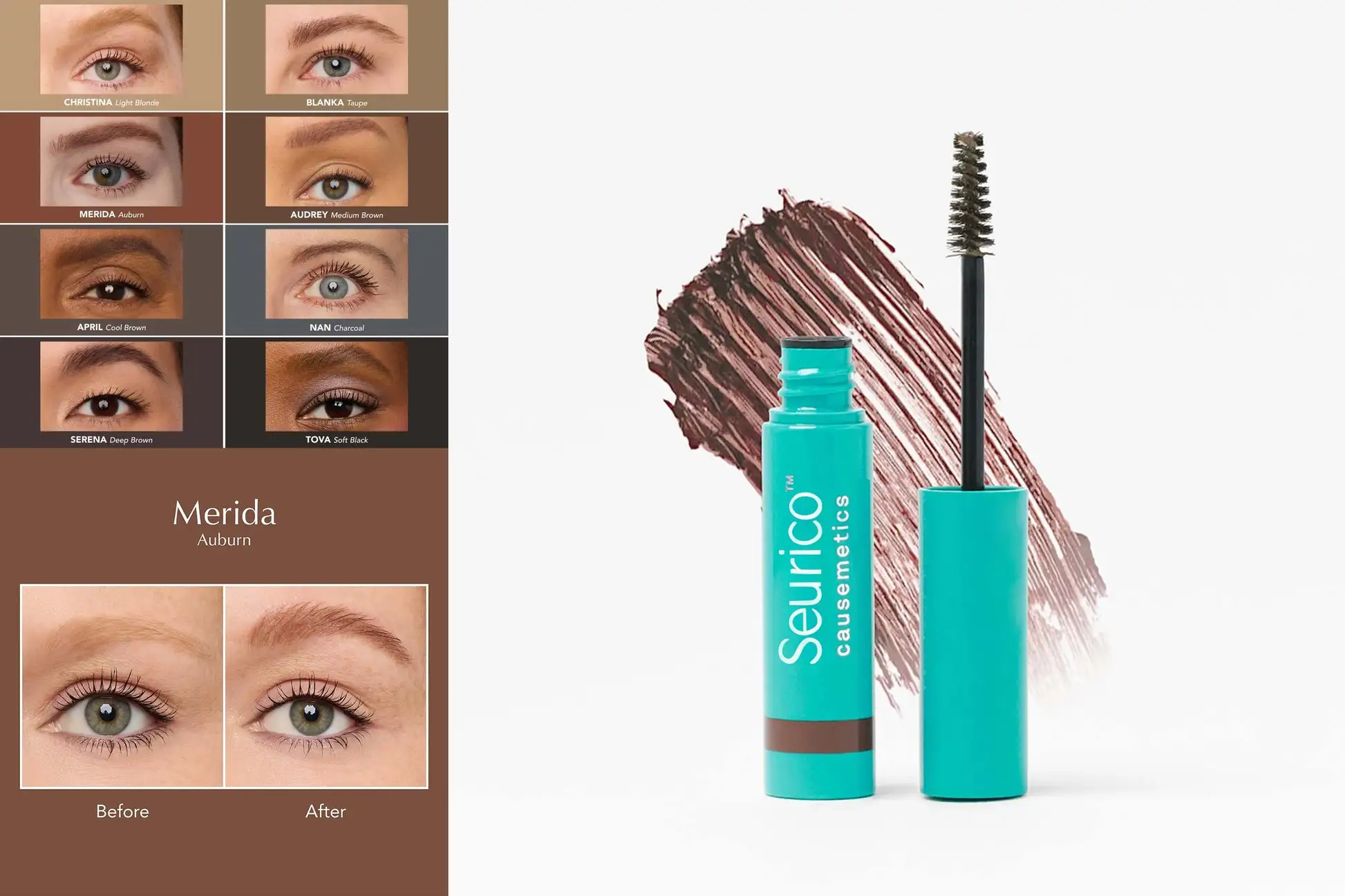 Seurico Waterproof Brow Gel Semi-Permanent Eyebrow Gel - Image 5