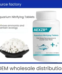 Aquarium Nitroglycerin. - Fish. Clear and bright water