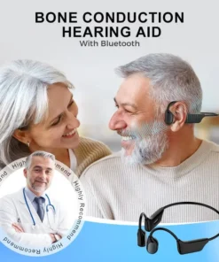 Bone Conduction Smart Hearing Aid Bluetooth Earphones