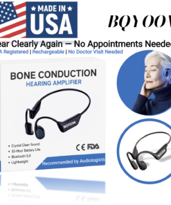 Bqyoom X1 Hear the Joy Again — Smart Bone Conduction Hearing Headphones