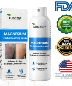 Magnesium Herbal Psoriasis Eczema Spray (FDA Certified 3-Minute Relief)