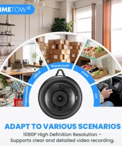 LIMETOW® Mini WIFI Camera 1080P HD – Night Vision Included