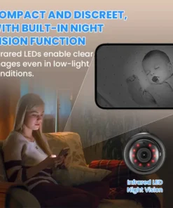 LIMETOW® Mini WIFI Camera 1080P HD – Night Vision Included