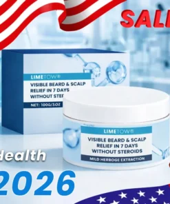 LIMETOW® Visible Beard & Scalp Relief in 7 Days Without Steroids
