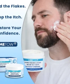 LIMETOW® Visible Beard & Scalp Relief in 7 Days Without Steroids