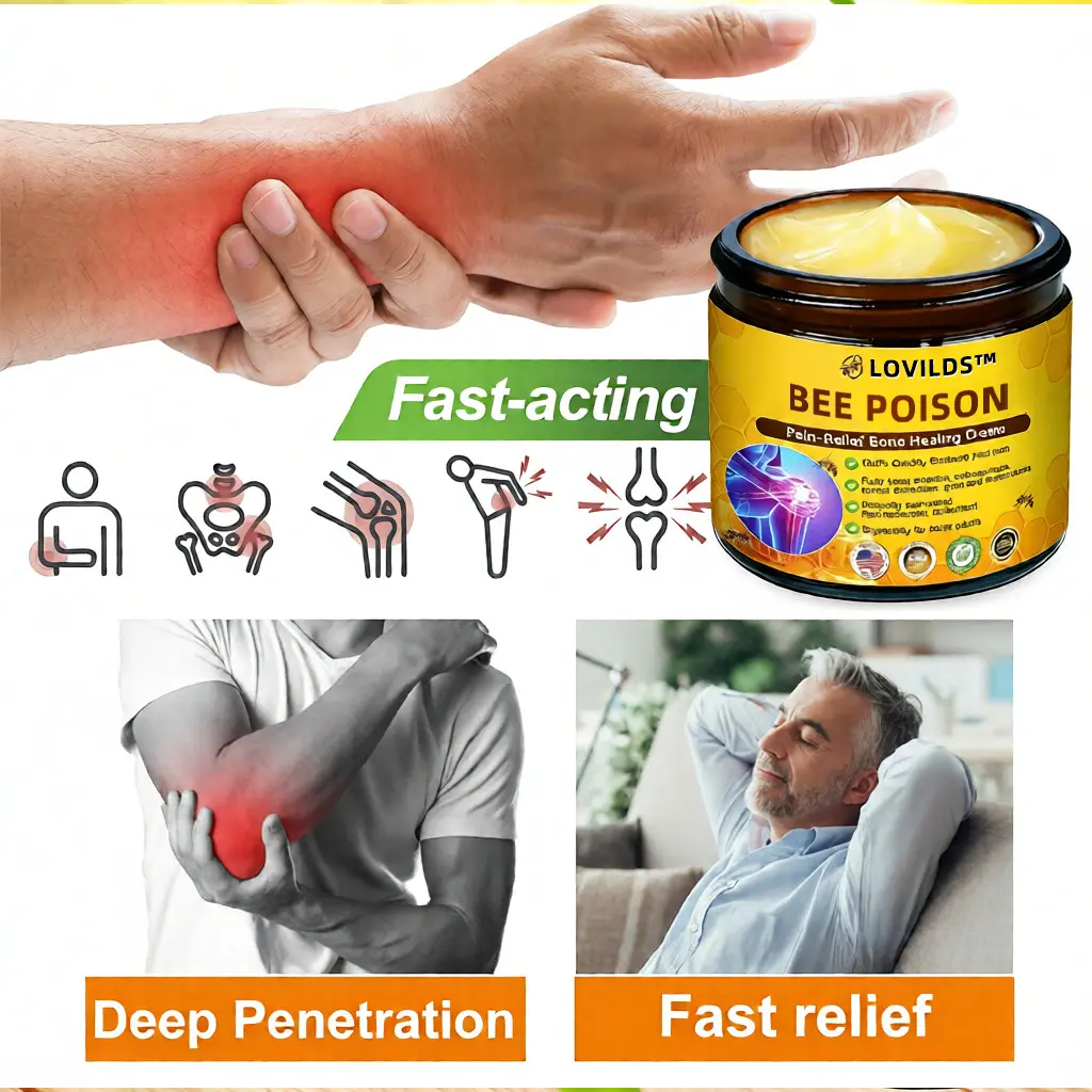 Bee Poison Pain-Relief Bone Healing Cream (Specially for older adults) - Image 11