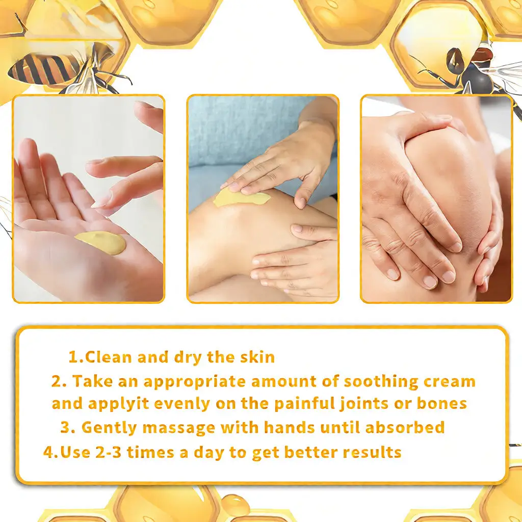 Bee Poison Pain-Relief Bone Healing Cream (Specially for older adults) - Image 14