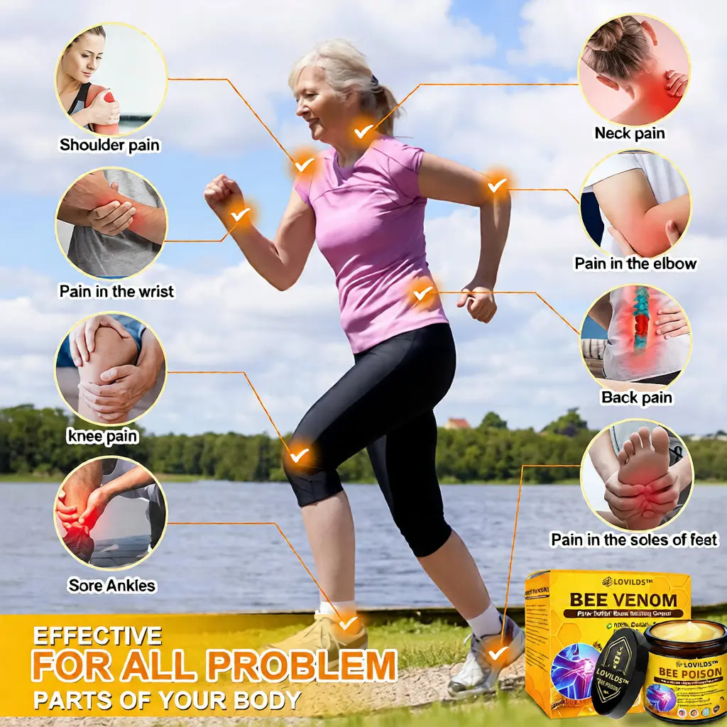 Bee Poison Pain-Relief Bone Healing Cream (Specially for older adults) - Image 7