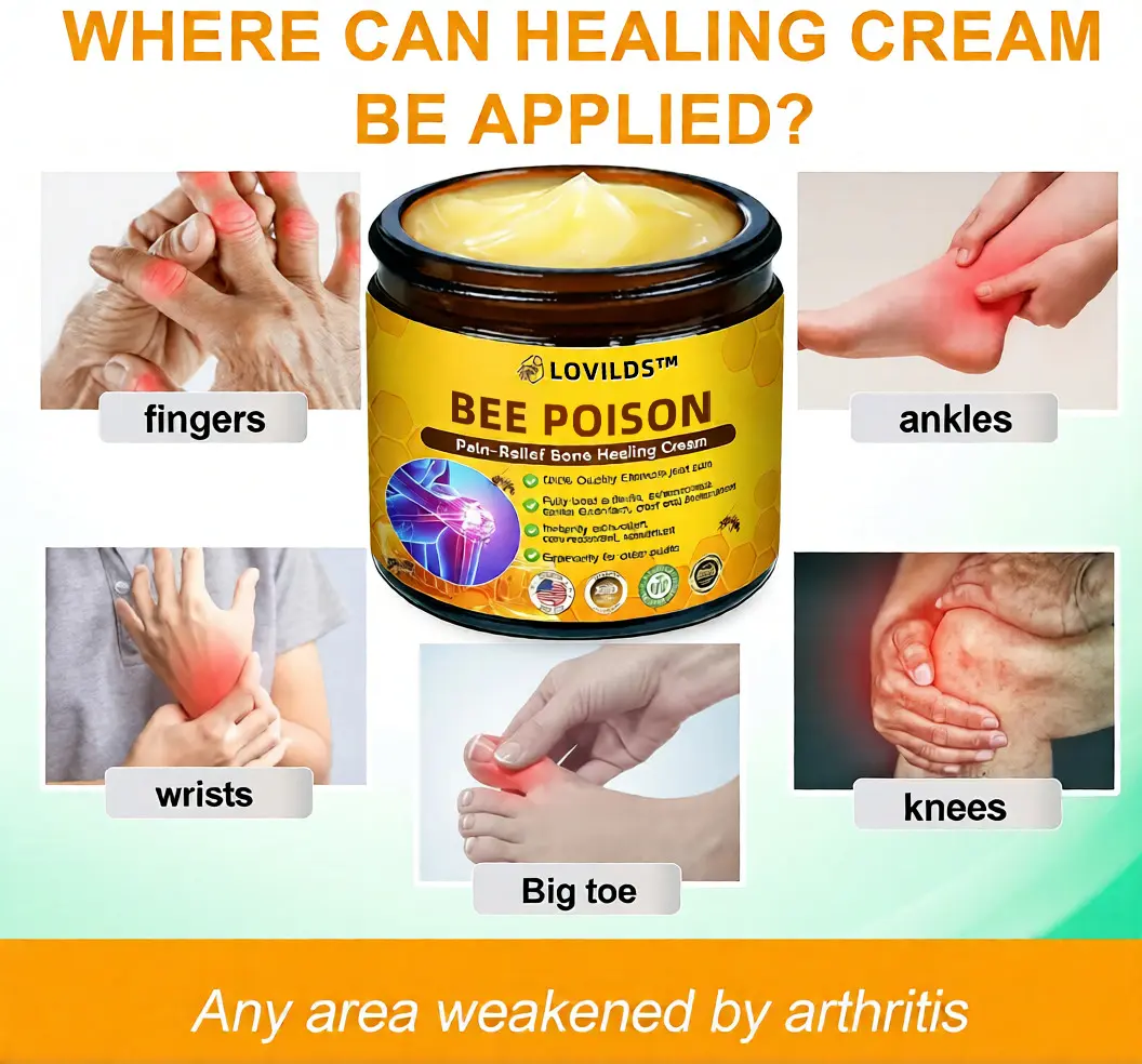 Bee Poison Pain-Relief Bone Healing Cream (Specially for older adults) - Image 8