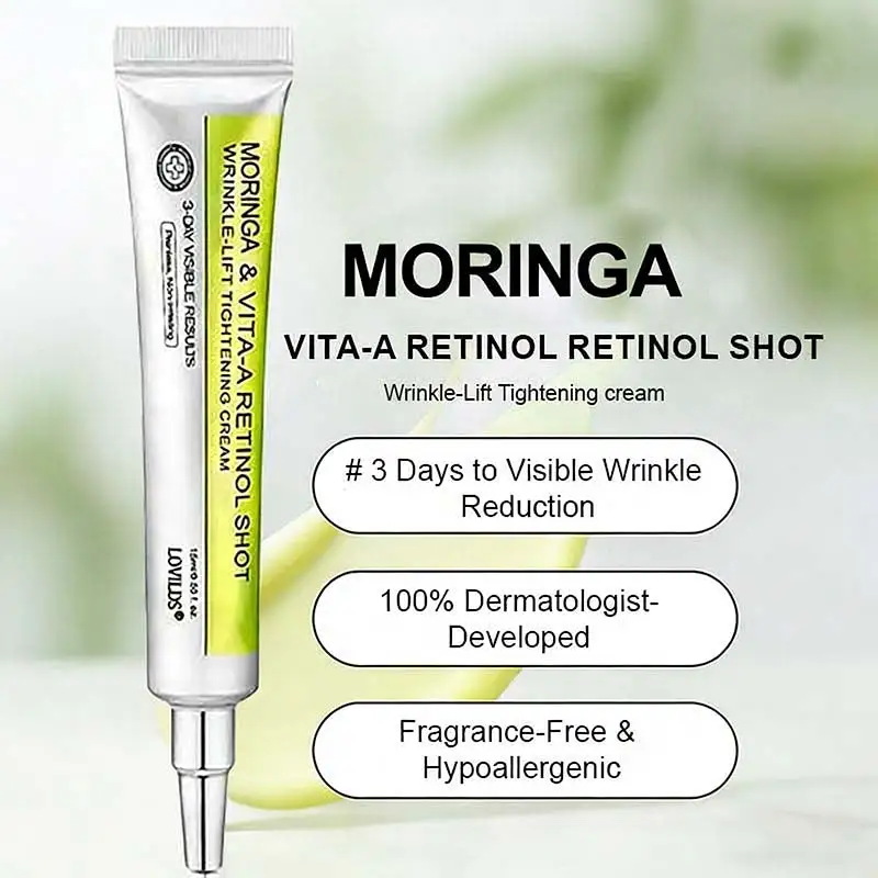 moringa Vita-A Retinol Shot Wrinkle-Lift Tightening cream - Last Day Promotion 50 OFF - Image 10