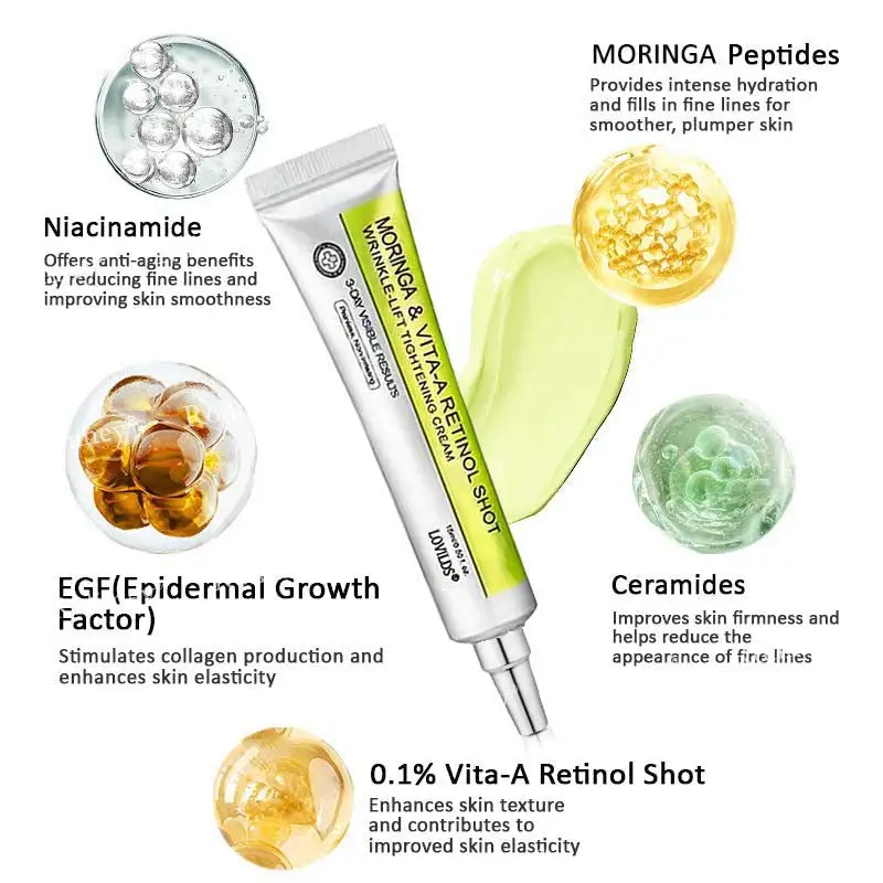 moringa Vita-A Retinol Shot Wrinkle-Lift Tightening cream - Last Day Promotion 50 OFF - Image 14