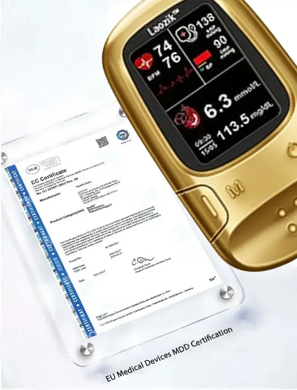 LaozikTM Develops Newly Launched Non-Invasive Smart Glucose Meter made in the USALimited stock available - Image 8