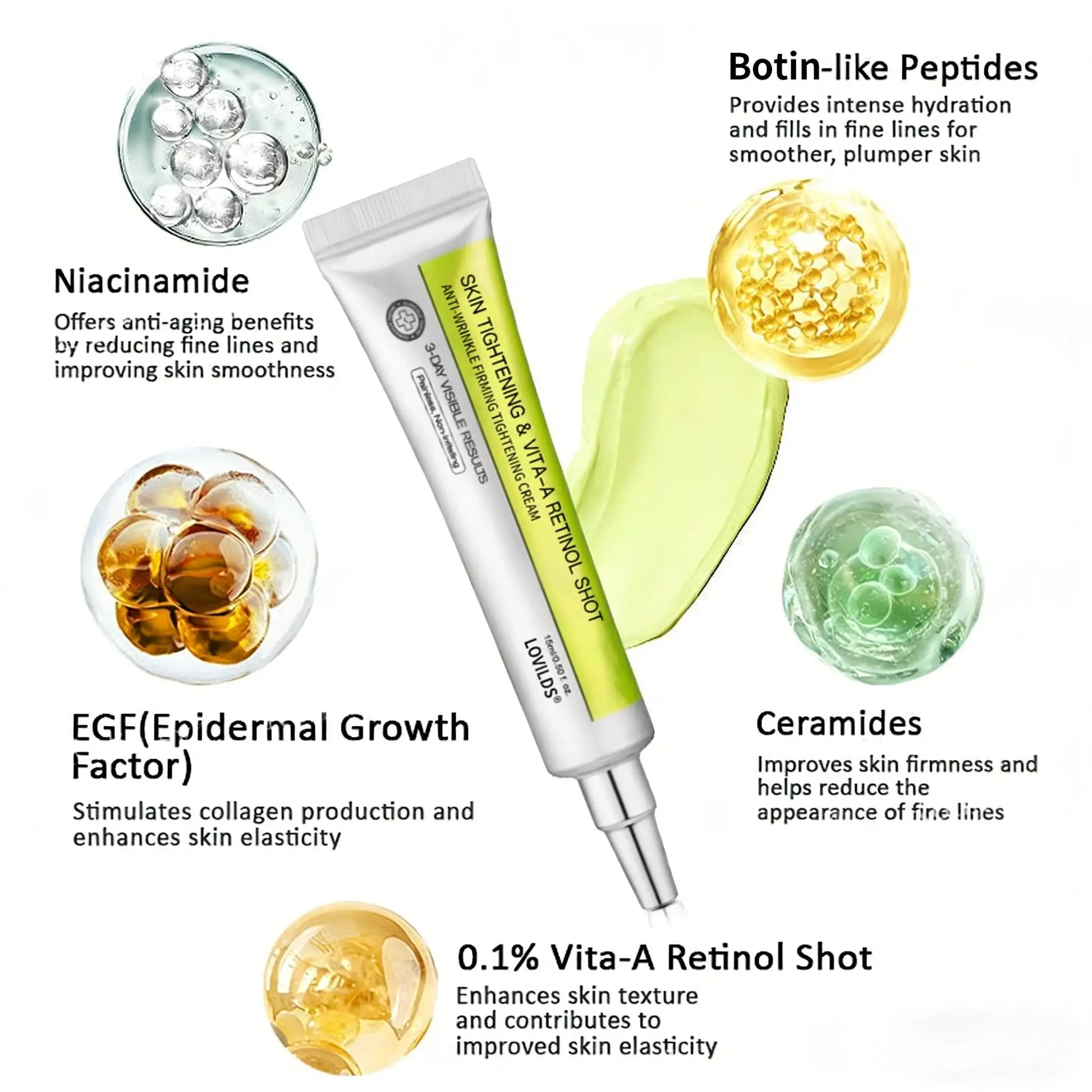Botin Vita-A Retinol Shot Wrinkle-Lift Tightening cream - Last Day Promotion 70 OFF - Image 13